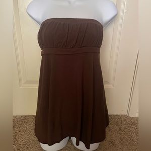 Bebe brown tub top
